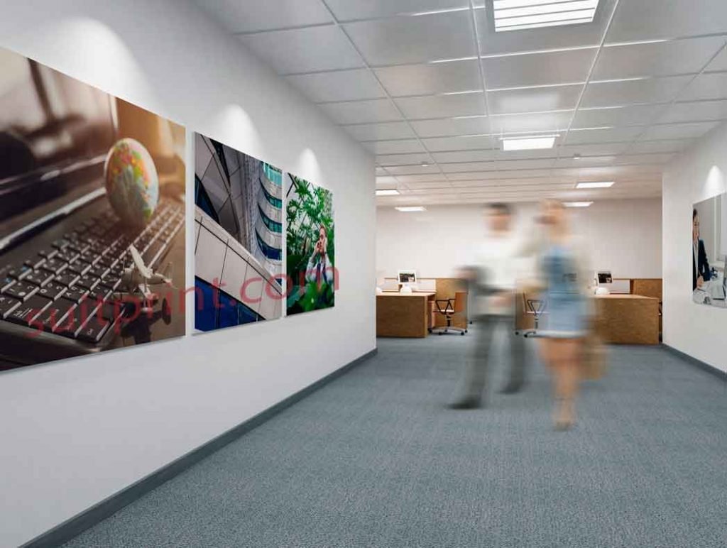 decoración de oficinas con vinil playa del Carmen